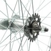 Колесо 26 зад, обід 2-ний сірий, втулка Falcon нікель + к-т фото westvelo.com