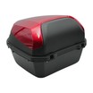Кофр (багажник) для мотоцикла задній ROBIK 48 (400х400х280) 45L червоний з катафотом фото westvelo.com