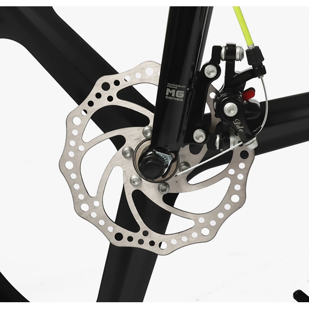 Дитячий велосипед 20 MG Corso «MONTI» MT-20662, магнієва рама, чорно-салатовий фото westvelo.com