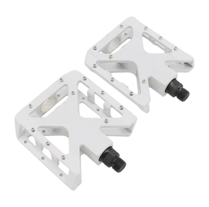 Педалі алюміній ВМХ, FPD, білі з змінними шипами (Тайвань)