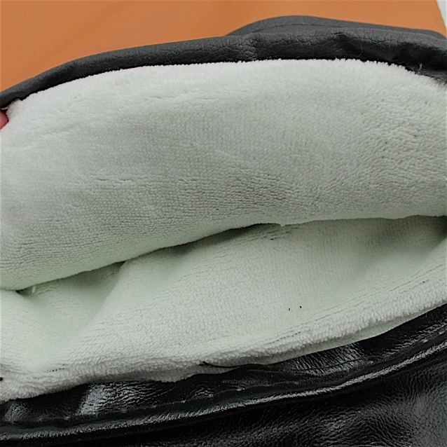 Рукавиці на кермо. зимові, помаранчева вставка (EAGLE) фото westvelo.com