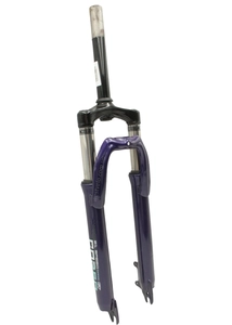 Вилка 26 аморт. безрізьб. CORSO, фіолетова, disk, шток Ø28.6 L-205mm