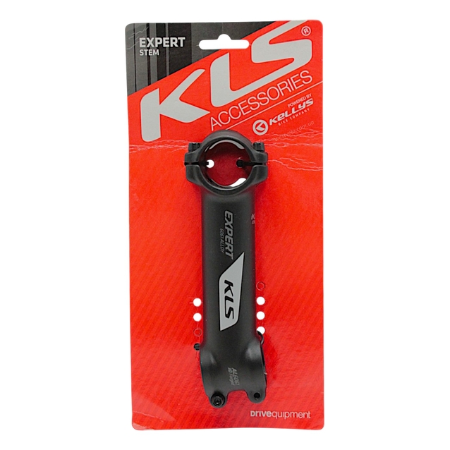 Винос руля на безрізьбову вилку AL. Ø28.6-Ø31.8мм, L-130мм, KLS Expert, чорний фото westvelo.com