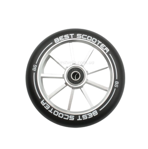 Колесо трюкового самоката "Best Scooter" (963) AL. Ø120мм, срібний