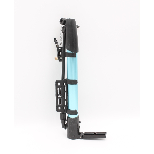Насос вело MINI (NAITE) алюміній з кріпленням, синій фото westvelo.com
