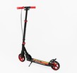 Самокат дитячий 2-х колісний, PU Best Scooter «RIO» R-80960 червоний, Ø145mm, передній амортизатор, AL гальмо фото westvelo.com