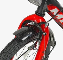 Дитячий велосипед 18 Corso «MAXIS» CL-18670 чорно-червоний