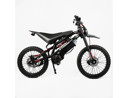 Електродіртбайк Corso «STORM» E-2500 Trail SR-74640 двигун 2500W, акумулятор 60V 27Ah літієвий, чорний, колеса 17"