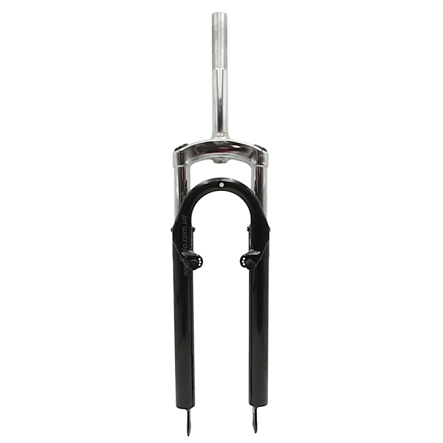 Вилка 28 аморт. різьб. ZOOM з кріпленням V-brake + disk шток L-200mm р.з L-100mm фото westvelo.com