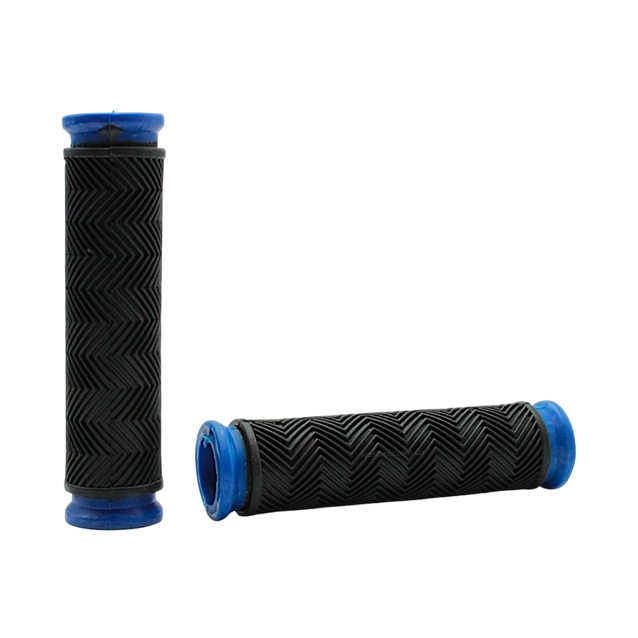 Гріпси гумові чорно-сині GP-03 фото westvelo.com
