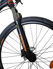 Велосипед 29 AL Crosser «MT-036» алюміній 19", (к-т Shimano+hydraulic) чорно-помаранчево-синій