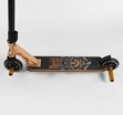 Самокат трюковий Best Scooter «SPIDER» 55084 чорно-золотий, HIC-система, пеги, AL диск та дека, колеса PU Ø110mm, ширина керма - 60 см фото westvelo.com