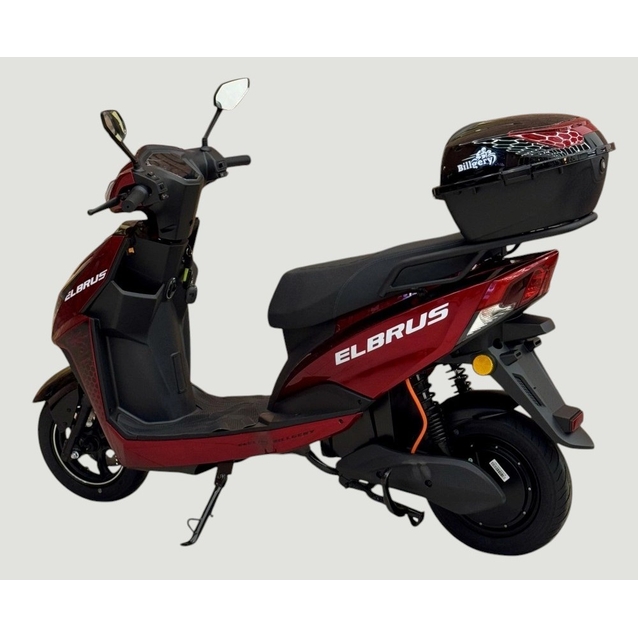 Електроскутер Corso «GTS-RR» LB-907096, двигун 2000W, акумулятор 72V 30Ah літій-залізо-фосфатний, червоний, колеса 10" фото westvelo.com