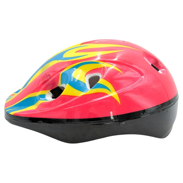 Вело шолом "TK Sport" 251 червоно-жовтий "Полум'я" фото westvelo.com