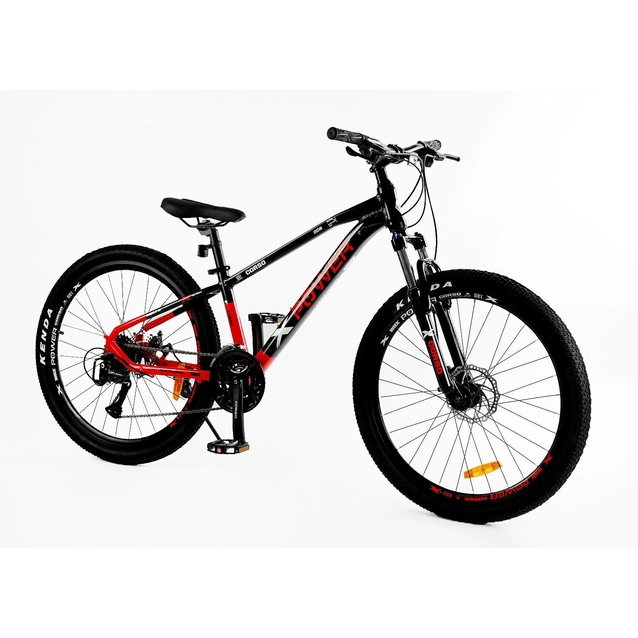 Велосипед 26 AL Corso «X-POWER» PW-69003 алюміній 13", (к-т SHIMANO) чорно-червоний фото westvelo.com