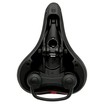 Сідло на демпферах з отвором № 8036 м'яке з катафотом з ручкою фото westvelo.com