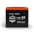 Акумулятор 12V 26Ah (графеновий) 6-EVF-26 (CH-0072V/26) фото westvelo.com