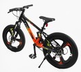 Велосипед 20 AL Corso «EVOLUTION» EV-20617 алюміній 11", (к-т SHIMANO) чорно-помаранчевий фото westvelo.com