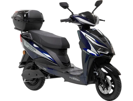 Електроскутер Corso «GTS-RR» GTS-465899, двигун 2000W, акумулятор 72V 30Ah літій-залізо-фосфатний, синій, колеса 10"