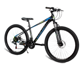 Велосипед 27,5 ST Unicorn «Fox» 18", сіро-синій (хром-молібден.)
