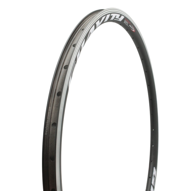 Обід 26 подвійний чорний круглий GRAVITY (14Gx36H) фото westvelo.com