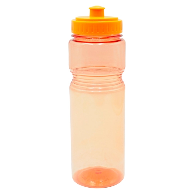 Фляга 650 ml харч.пластик, помаранчева фото westvelo.com