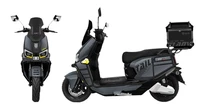 Електроскутер Tailg «F73L» LT-518, двигун 2999W, акумулятор 72V 45Ah літій-залізо-фосфатний, чорний, колеса 12" + ЗАХИСНИЙ БАМПЕР фото westvelo.com