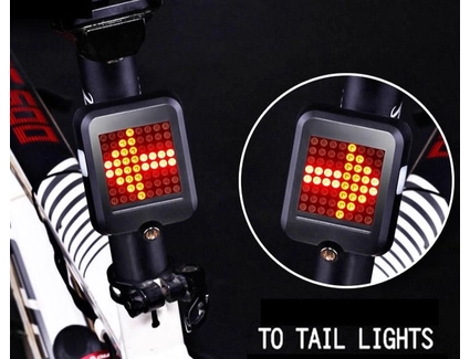 Мигалка + лазер, usb, зад. AQY-0100 з поворотами