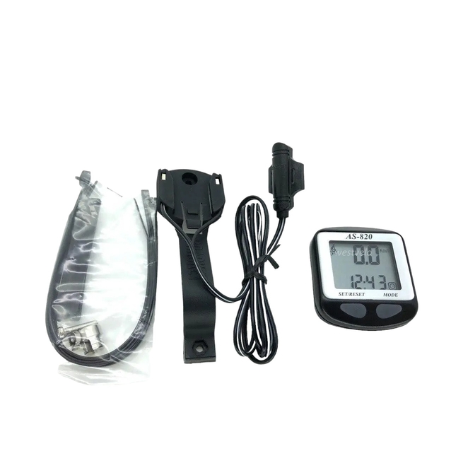 Велокомп'ютер ASSIZE 820 (11 functions) фото westvelo.com