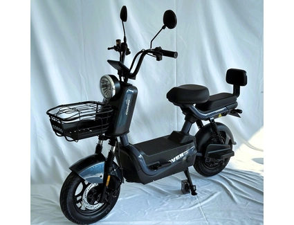 Електроскутер Corso «RAVEN-L» RV-983064 двигун 800W, акумулятор 60V 24Ah літій-залізо-фосфатний, чорно-синій, колеса 10"