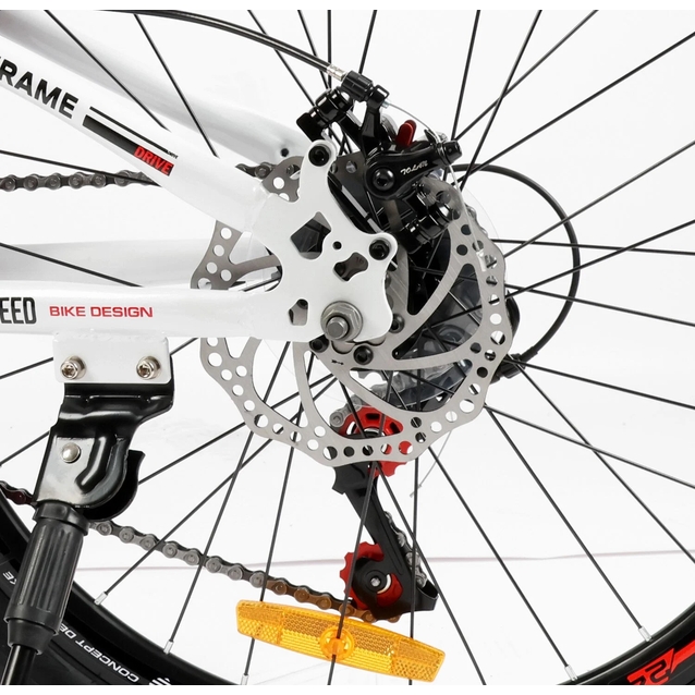 Велосипед 24 ST Corso «PATROL» PL-24614 сталь 11", (к-т SunRun) білий фото westvelo.com