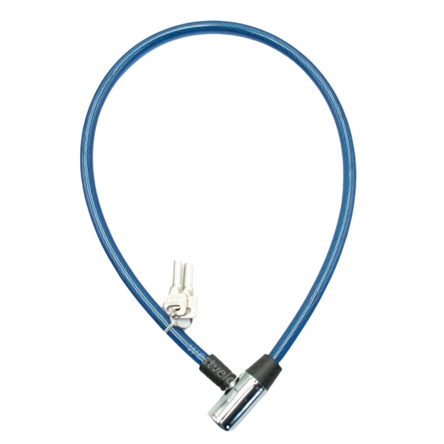 Замок метал на ключ Є на 0,8m (різні кольори) фото westvelo.com