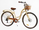 Міський велосипед 28 AL Corso «SONATA» SN-28410 алюміній 18", (к-т SHIMANO) бежевий (+к/к/б) фото westvelo.com