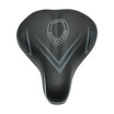 Сідло на пружинах №62 AVANTI SPORT широке, чорне фото westvelo.com