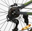 Велосипед 24 ST Corso «RIDER» RD-24605 сталь 11", (к-т LTWOO-A2) графітово-зелений фото westvelo.com