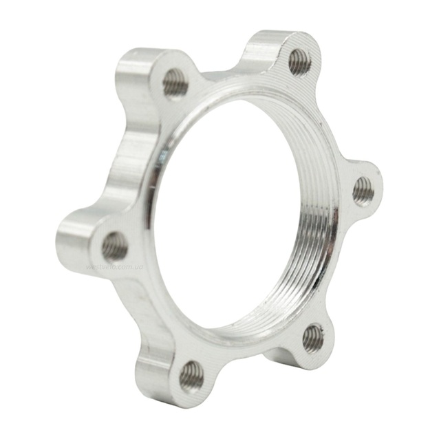 Фланець різьбовий під ротор дискового гальма фото westvelo.com