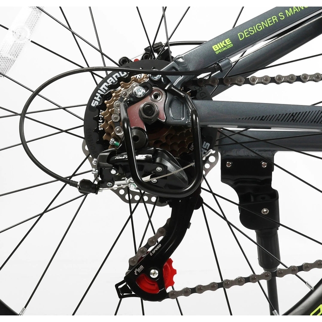 Велосипед 24 AL Corso «CONCEPT» CP-24318 алюміній 11", (к-т SHIMANO) графітовий фото westvelo.com