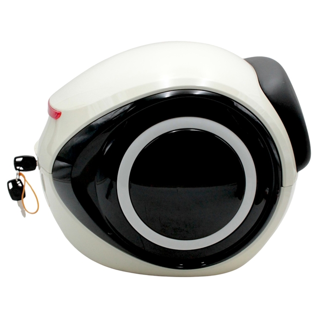 Кофр (багажник) для мотоцикла задній LIPAI (350х350х260) 32L слонова кістка, крапля фото westvelo.com