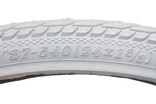 Покришка 24-1.3/8 F110 (37-540) стріла, сіра, для інвалідної коляски + камера AV48 фото westvelo.com