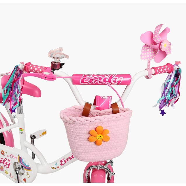 Дитячий велосипед 16 ST Corso «EMILY» ML-91588 біло-рожевий фото westvelo.com