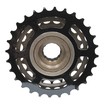 Зірка задня різьбова 6-рик SUNRUN M628 чорно-коричнева (14-28T) фото westvelo.com