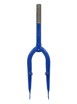 Вилка 16 сталева Ø25.4mm V-brake L-200mm р.з L-90mm синя фото westvelo.com
