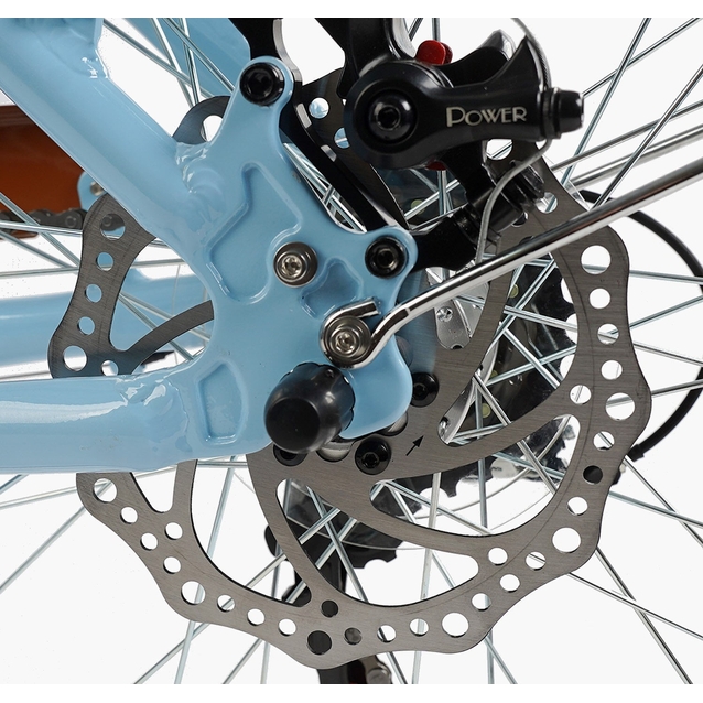 Міський велосипед 28 AL Corso «SONATA» SN-28516 алюміній 18", (к-т SHIMANO) блакитний (+к/к/б) фото westvelo.com