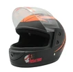 Мото шолом, закритий (XS) F2 "PREDA TORS" чорно-помаранчевий матовий (825-4) фото westvelo.com