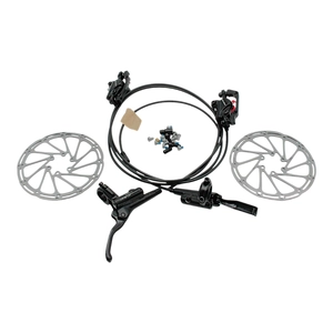 Гідравлічні гальма LOGAN GW (зад R/1660мм + перед F/880мм) ротор Ø160мм