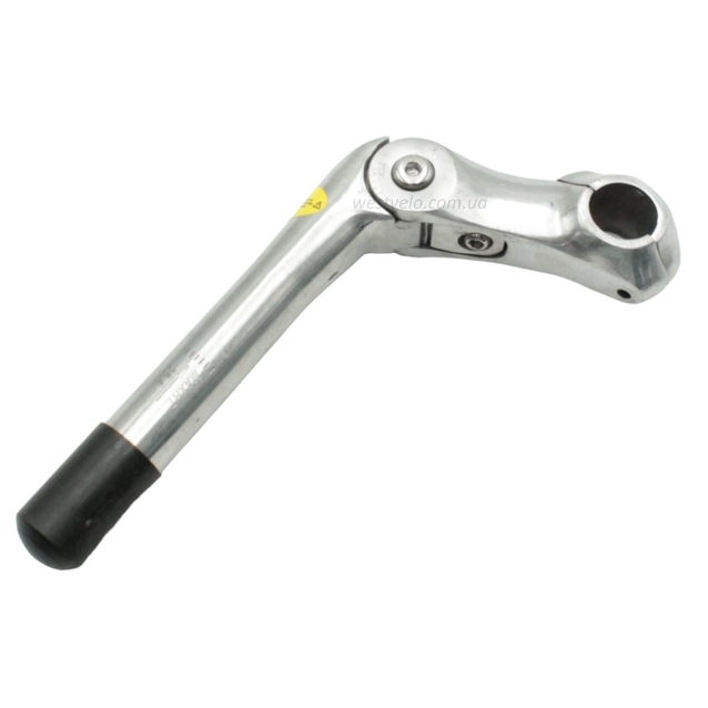 Винос руля мтв регульований AL. 60° Ø25.4мм. L-180мм. L-80мм. Ø25.4мм. нікель фото westvelo.com