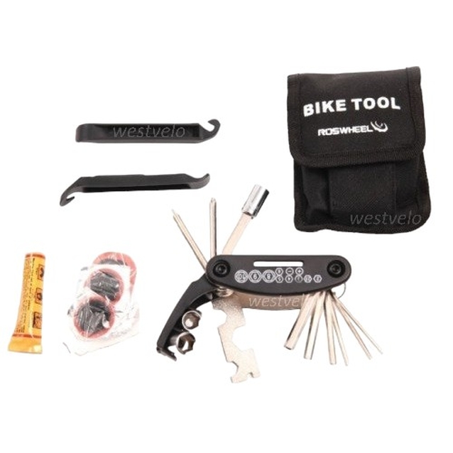 Сумка-аптечка під сідло №01 з інструментом для ремонту мала фото westvelo.com