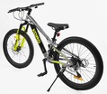 Велосипед 24 AL Corso «KORD» KD-85009 алюміній 11", (к-т SHIMANO) графітово-жовтий