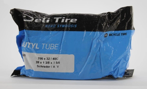 Камера турист 28 короткий ніпель AV 35mm DELI TIRE (32-40)
