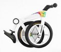 Велобіг 14 Corso надувні колеса, нейлонова складна рама NL-19903 білий фото westvelo.com